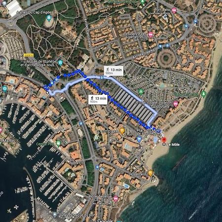 Studio Centre Port, Cap D'Agde Dış mekan fotoğraf