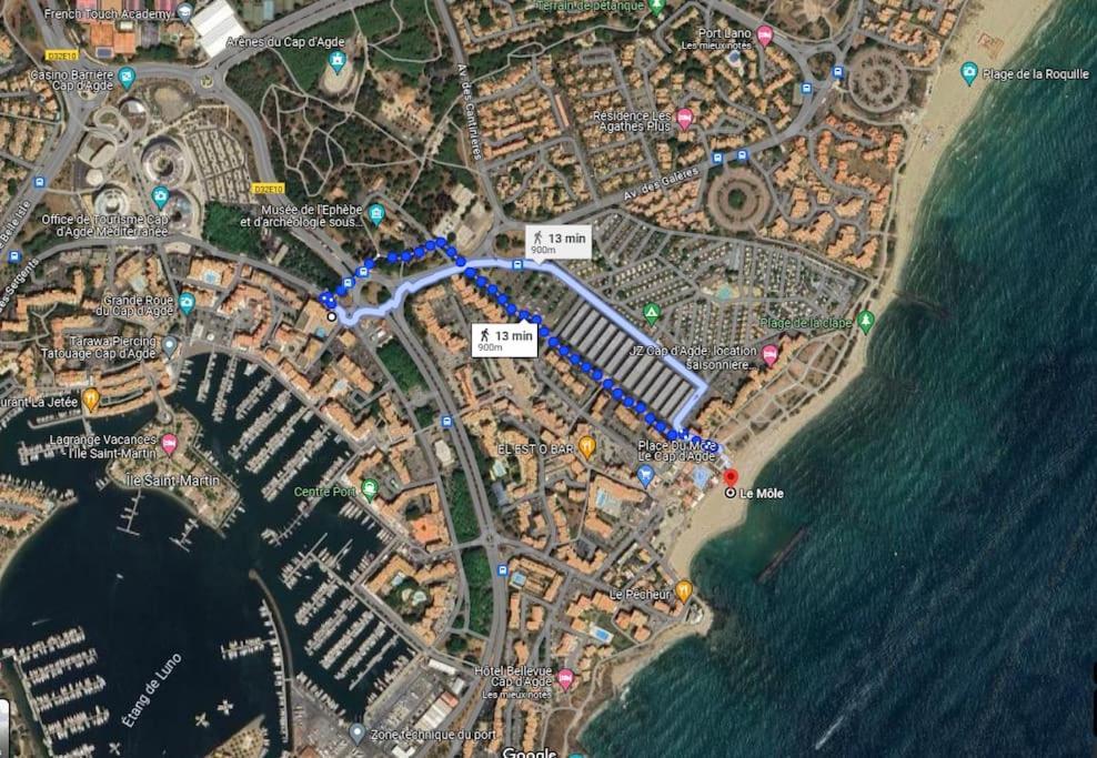Studio Centre Port, Cap D'Agde Dış mekan fotoğraf