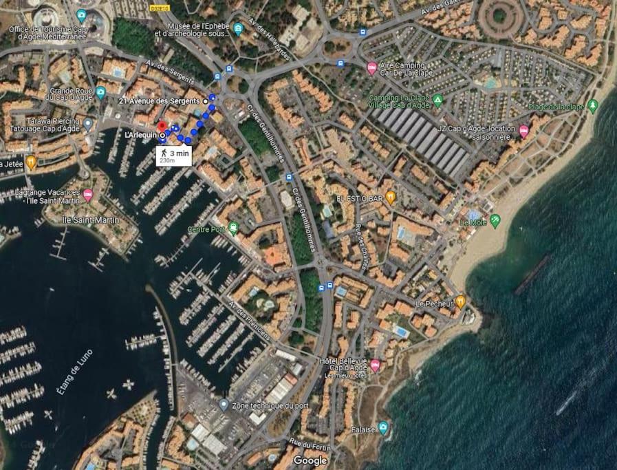 Studio Centre Port, Cap D'Agde Dış mekan fotoğraf